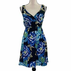 JONATHAN Martin A-Line Sleeveless Floral Dress 4P